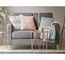 180*105*62cm Stevig Houten Kader Sectioneel Sofa Customized Design