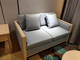 Het Hotelzaal Sofa Solid Wood Frame Sofa 1600*900*820mm 2 Seaters van de stoffenstoffering