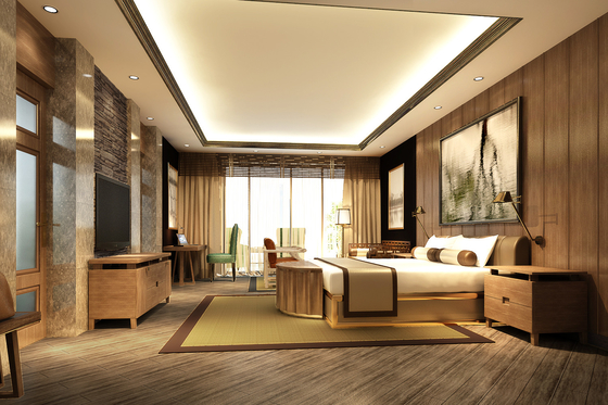 Het Meubilair van het het Hotelrestaurant van de fluweelstoffering met Stoffenbovenkant